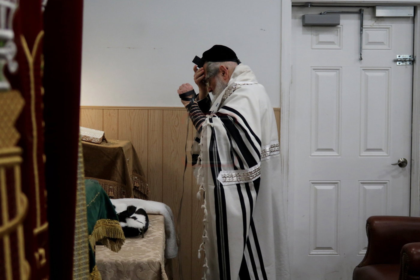 האדמו"ר מסאטמר במנוחה בניו העמפשיר