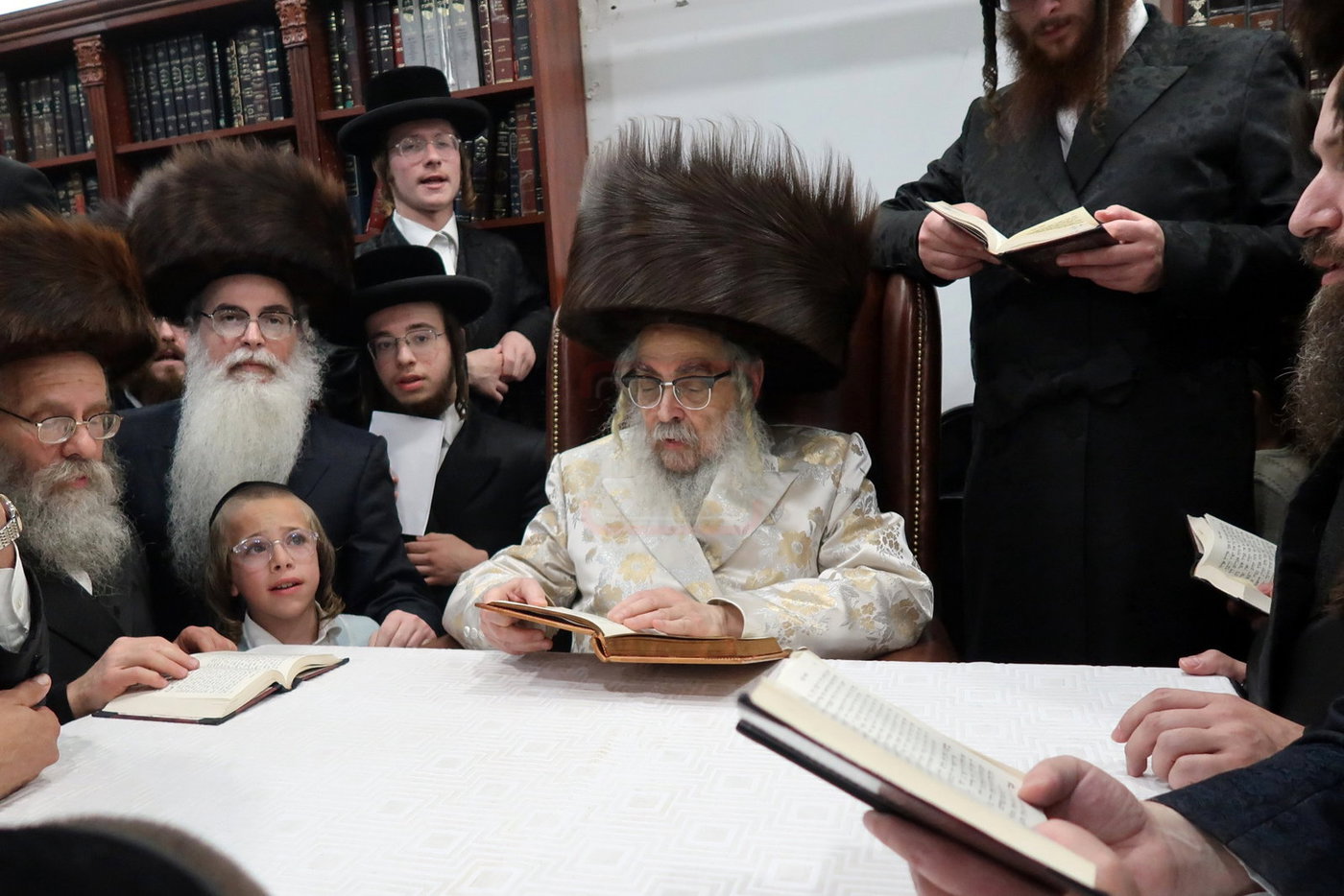 האדמו"ר מסאטמר במוצ"ש בניו העמפשיר
