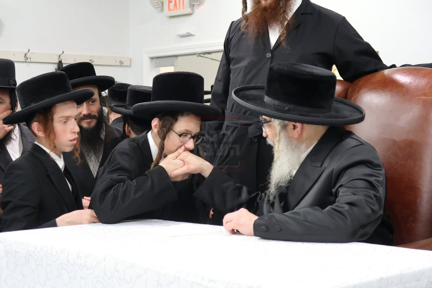 האדמו"ר מסאטמר במנוחה בניו העמפשיר