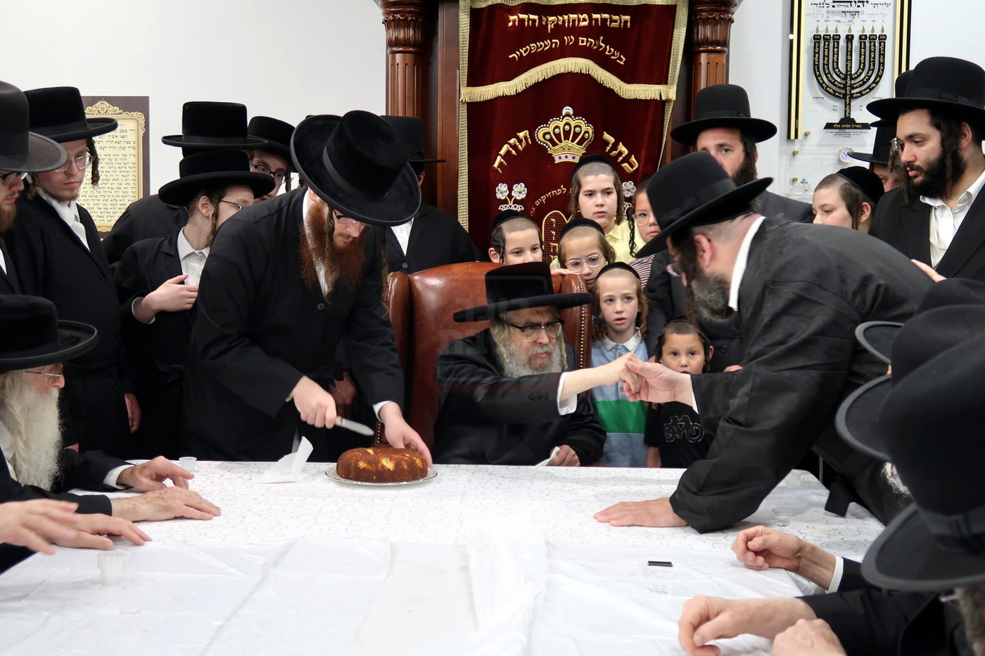 האדמו"ר מסאטמר במנוחה בניו העמפשיר