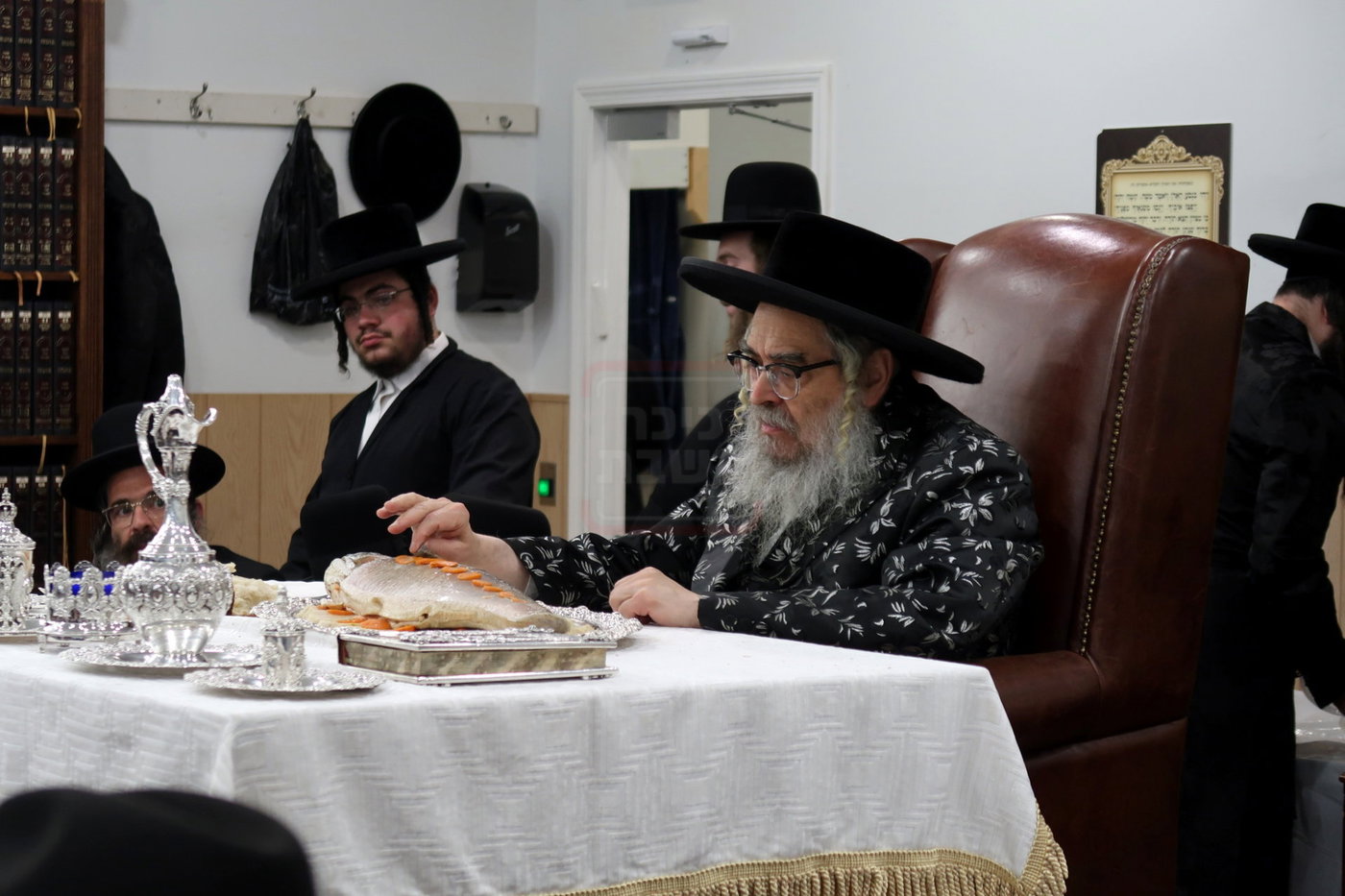 האדמו"ר מסאטמר בהילולת הישמח משה בניו העמפשיר