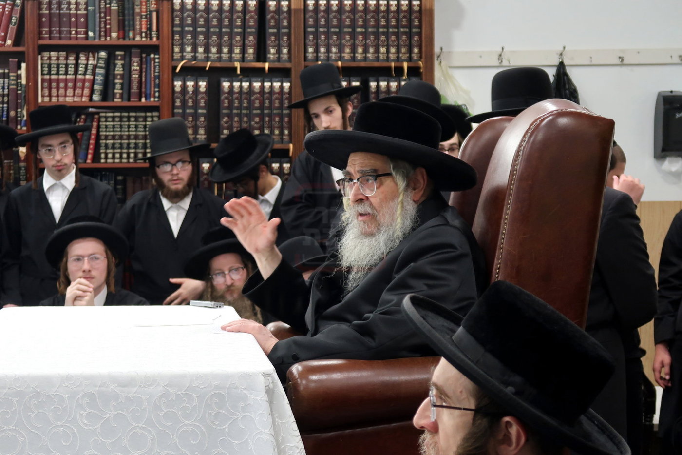 האדמו"ר מסאטמר בהילולת הישמח משה בניו העמפשיר