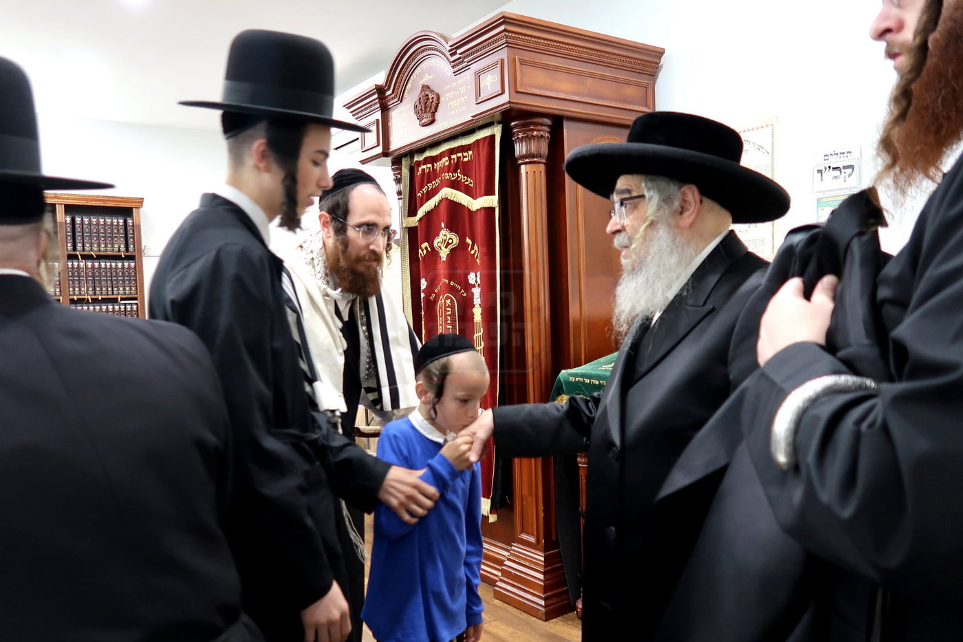 האדמו"ר מסאטמר במנוחה בניו העמפשיר