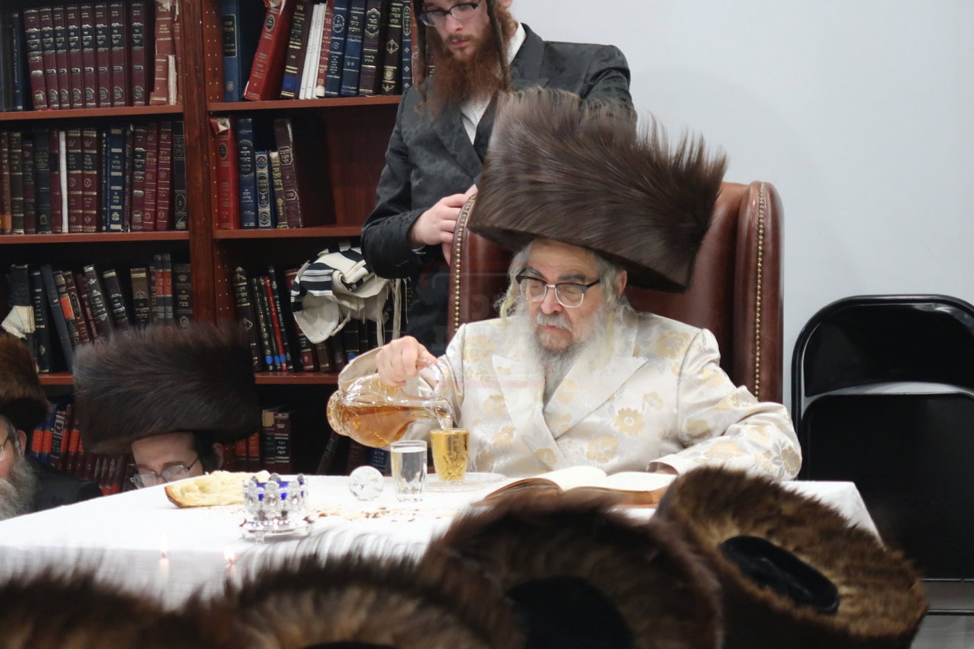 האדמו"ר מסאטמר במוצ"ש בניו העמפשיר