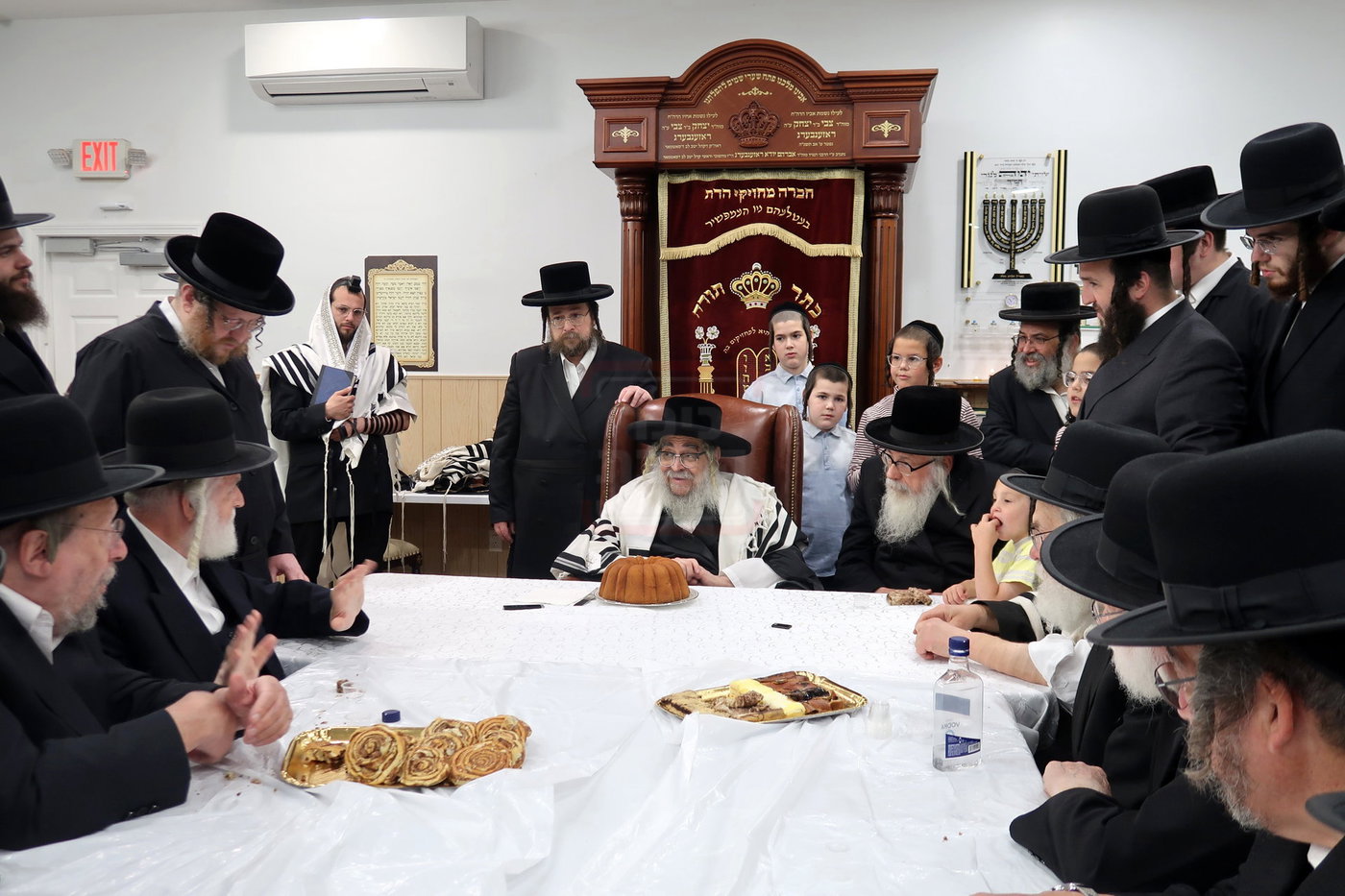 האדמו"ר מסאטמר במנוחה בניו העמפשיר