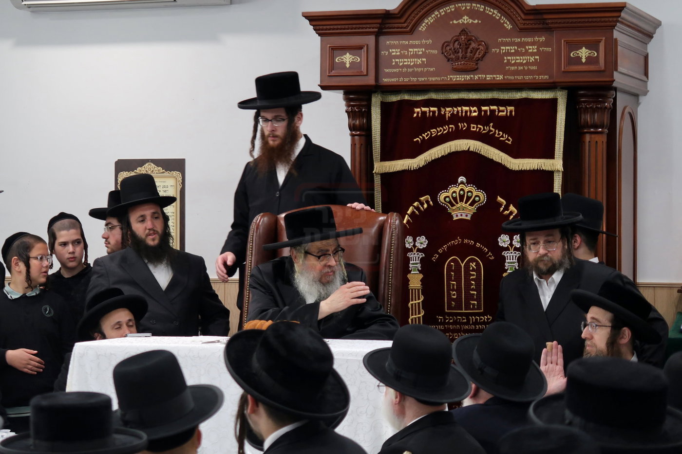 האדמו"ר מסאטמר בהילולת הישמח משה בניו העמפשיר