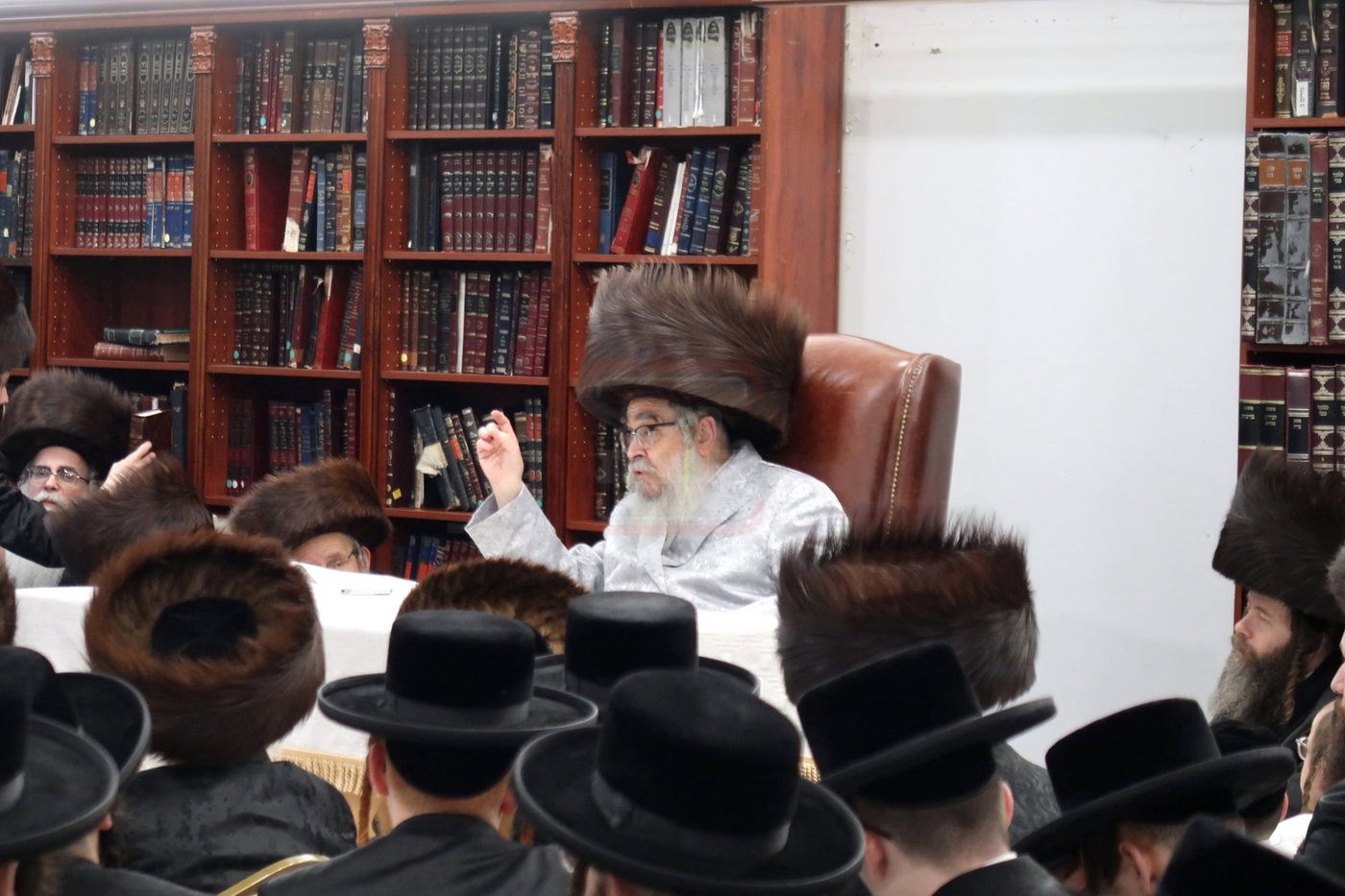 האדמו"ר מסאטמר במוצ"ש בניו העמפשיר