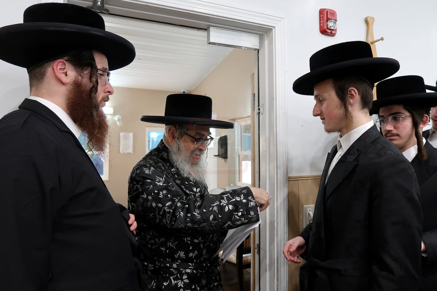 האדמו"ר מסאטמר במנוחה בניו העמפשיר