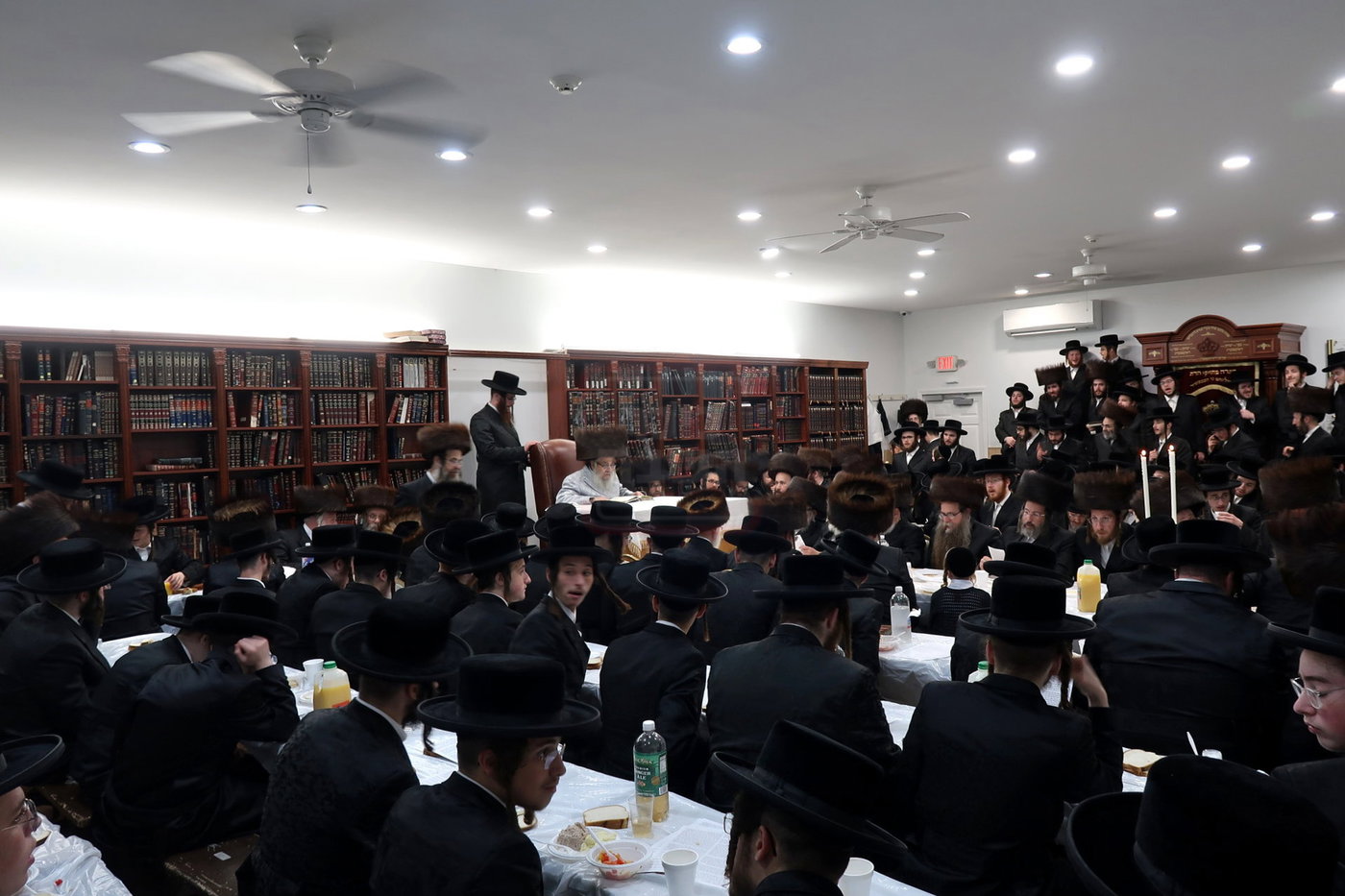 האדמו"ר מסאטמר במוצ"ש בניו העמפשיר