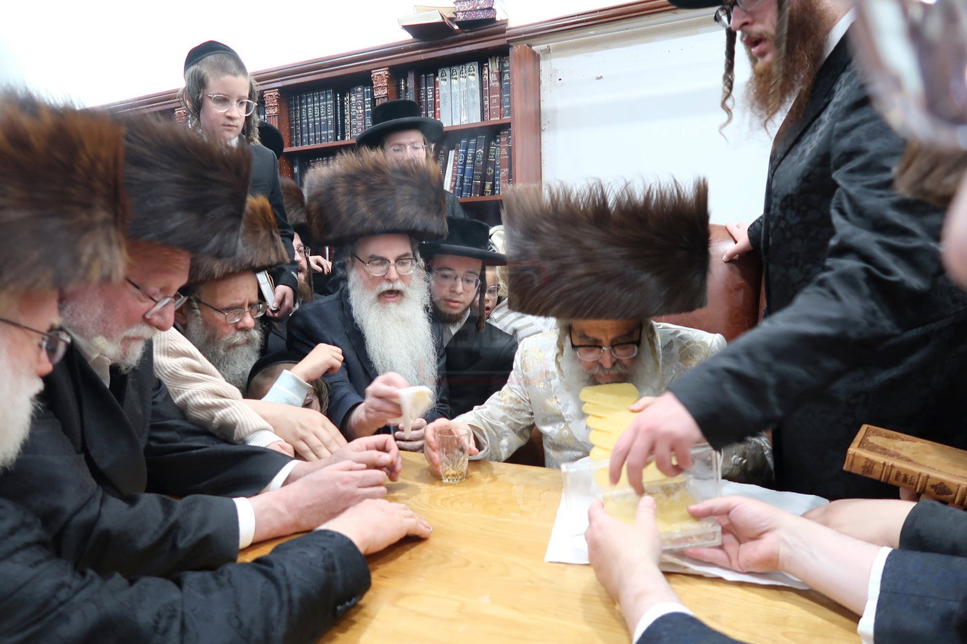 האדמו"ר מסאטמר במוצ"ש בניו העמפשיר
