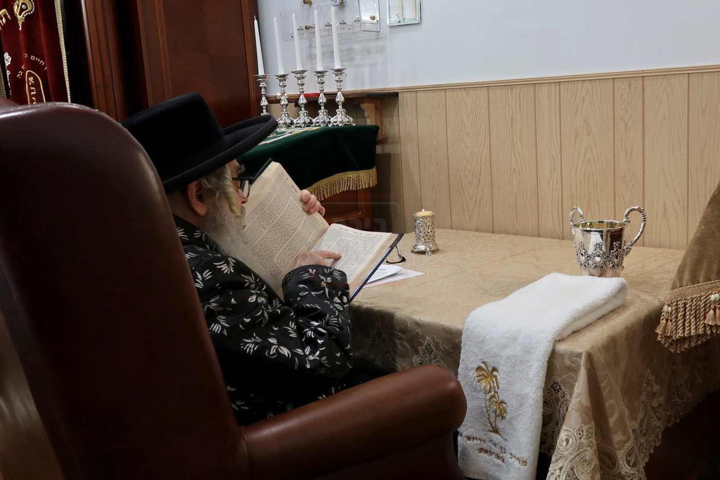 האדמו"ר מסאטמר בהילולת הישמח משה בניו העמפשיר