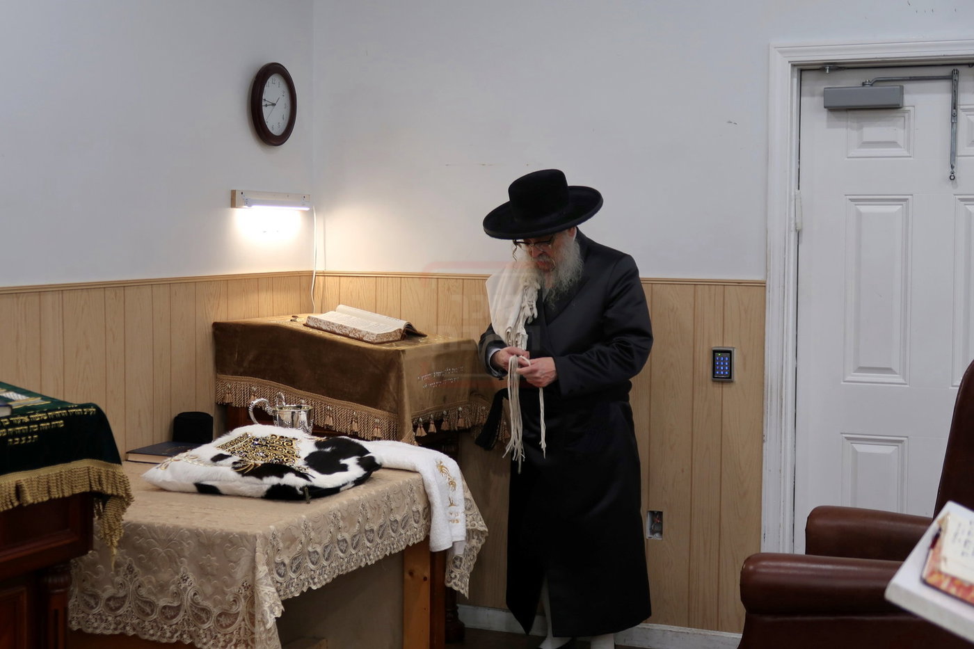 האדמו"ר מסאטמר במנוחה בניו העמפשיר