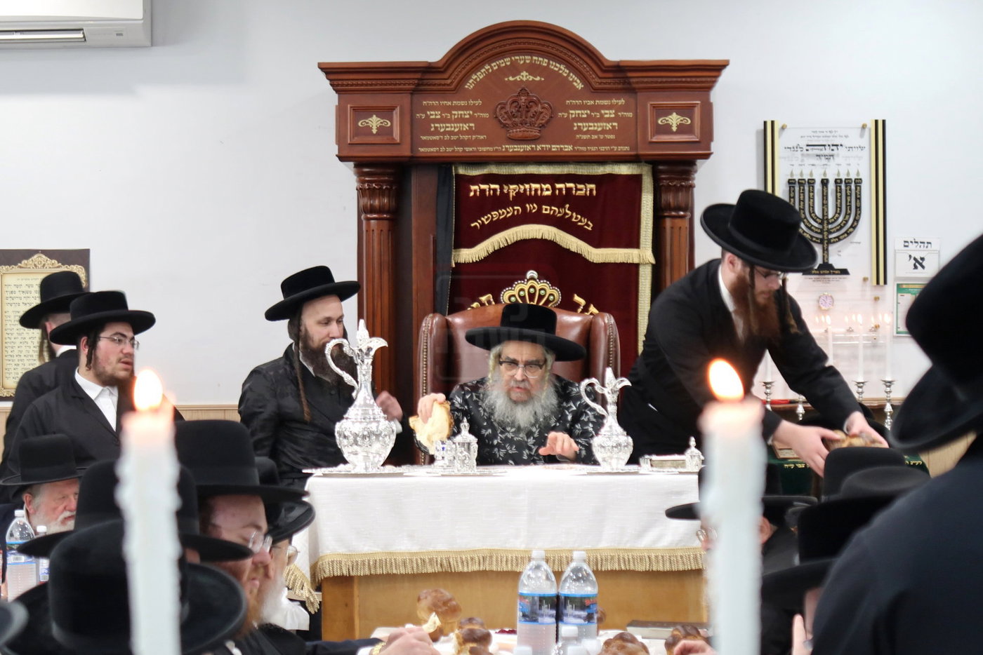 האדמו"ר מסאטמר בהילולת הישמח משה בניו העמפשיר
