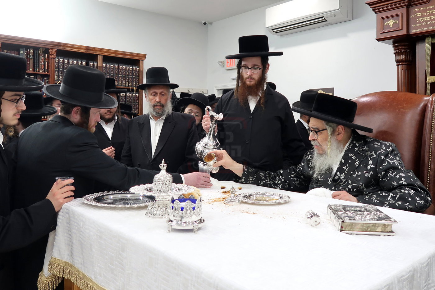 האדמו"ר מסאטמר בהילולת הישמח משה בניו העמפשיר