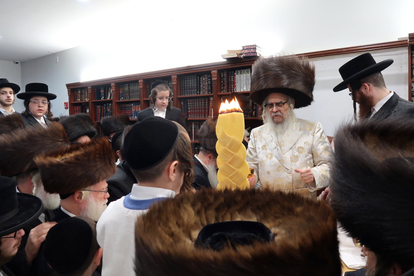 האדמו"ר מסאטמר במוצ"ש בניו העמפשיר
