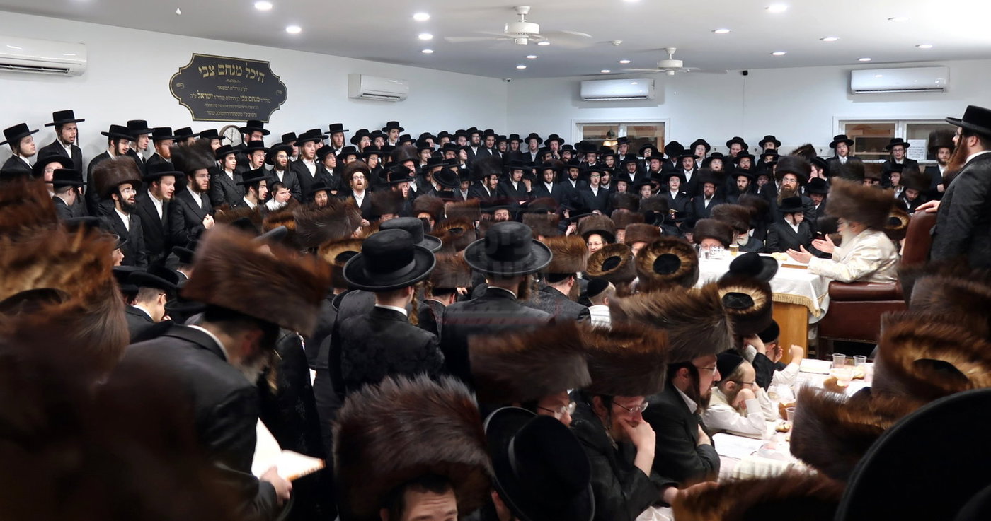 האדמו"ר מסאטמר במוצ"ש בניו העמפשיר