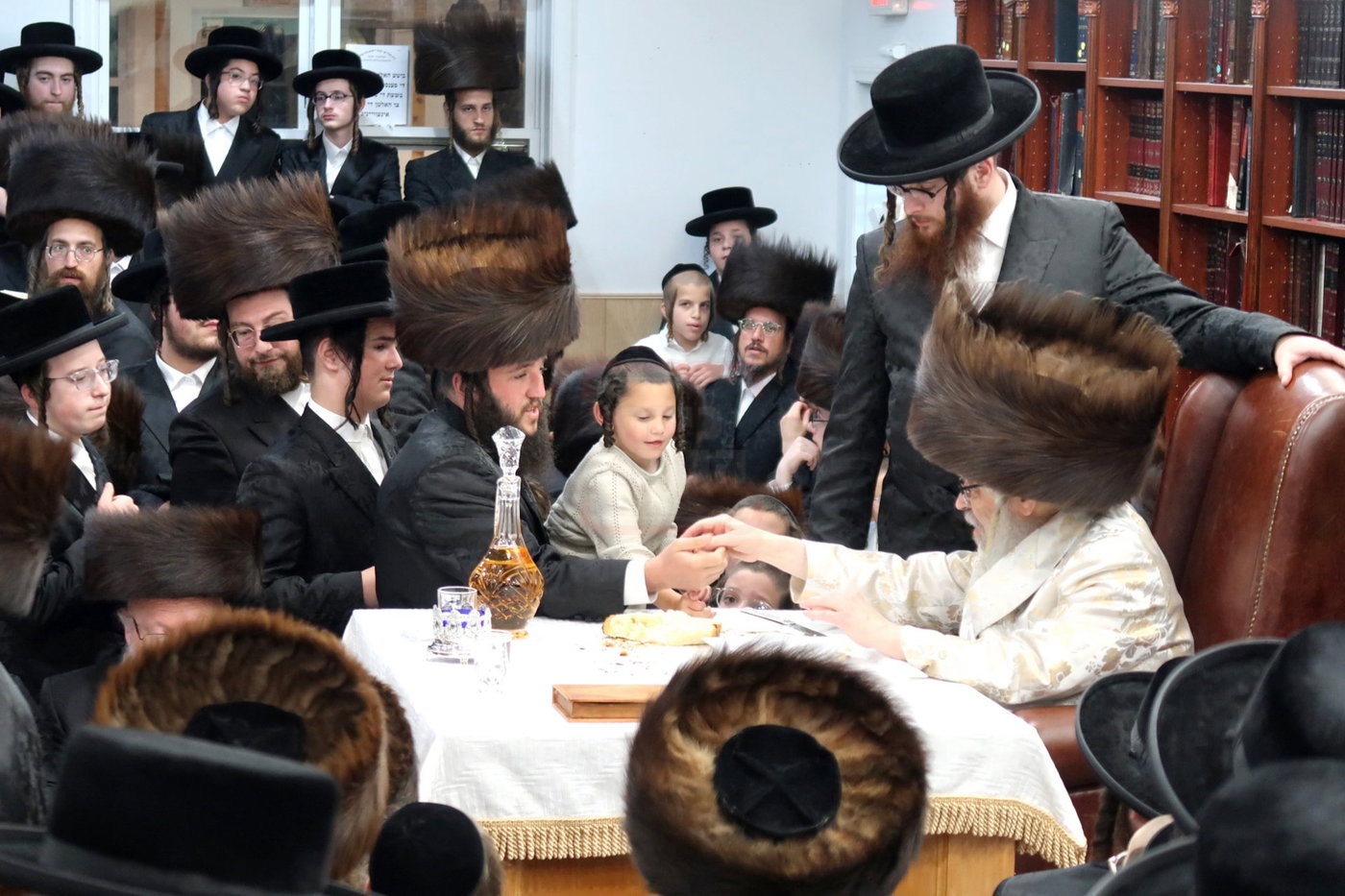 האדמו"ר מסאטמר במוצ"ש בניו העמפשיר