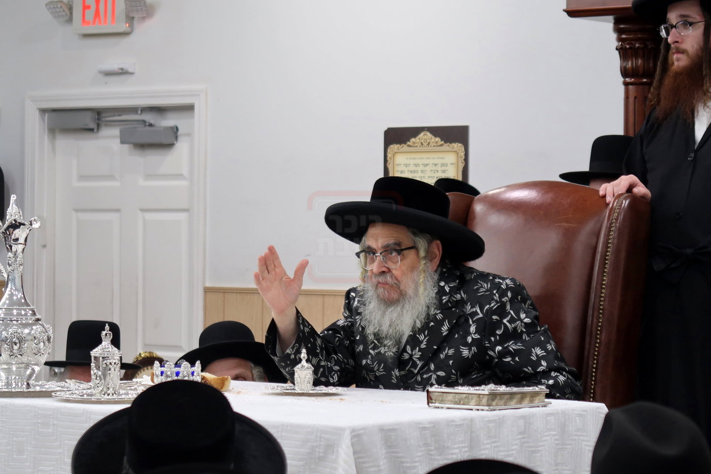 האדמו"ר מסאטמר בהילולת הישמח משה בניו העמפשיר