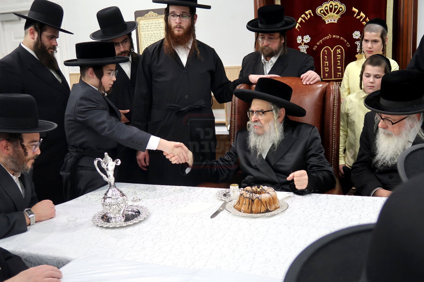 האדמו"ר מסאטמר במנוחה בניו העמפשיר