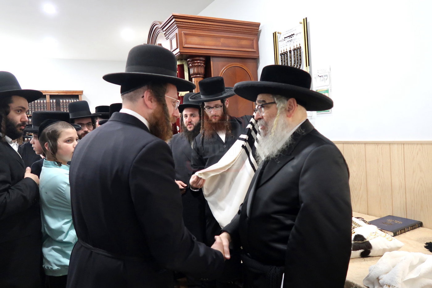 האדמו"ר מסאטמר במנוחה בניו העמפשיר