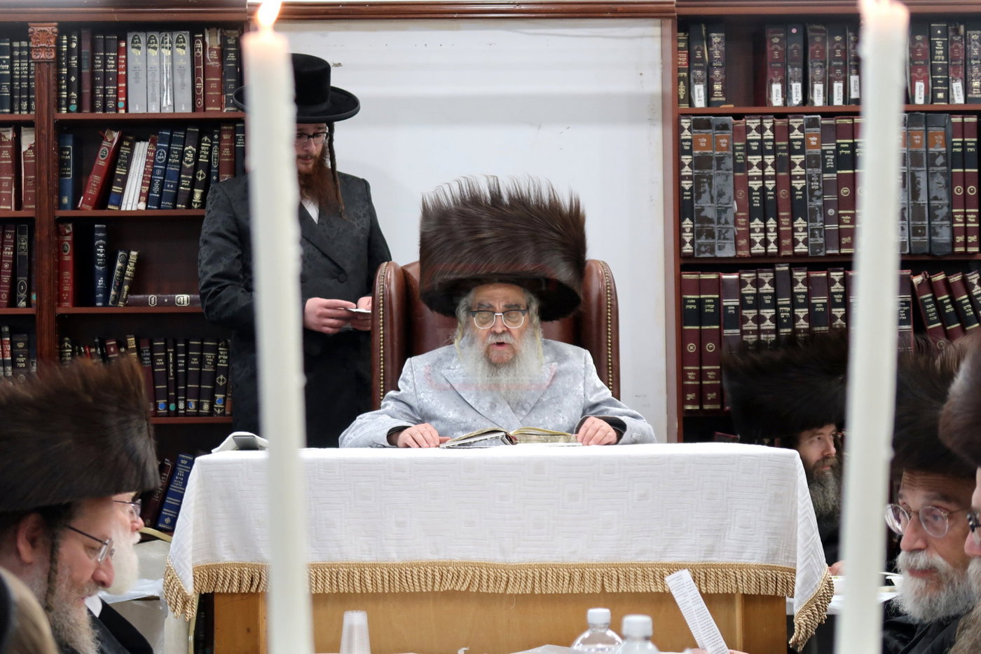 האדמו"ר מסאטמר במוצ"ש בניו העמפשיר