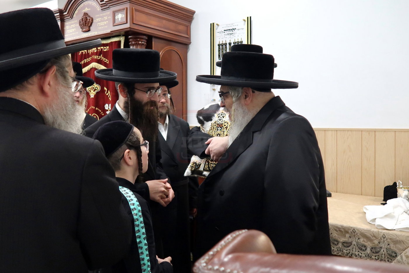 האדמו"ר מסאטמר במנוחה בניו העמפשיר