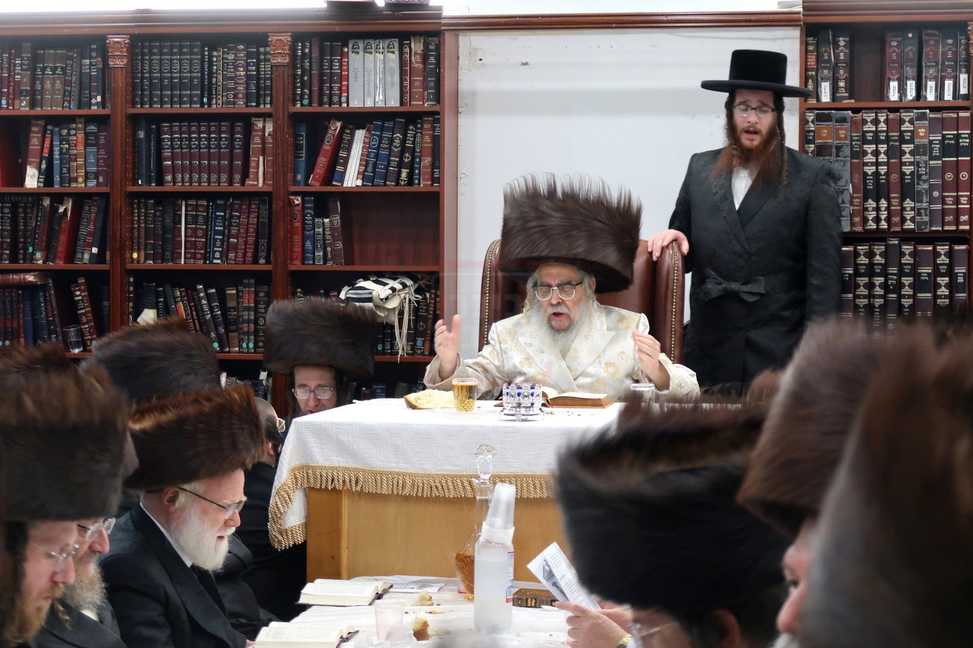 האדמו"ר מסאטמר במוצ"ש בניו העמפשיר