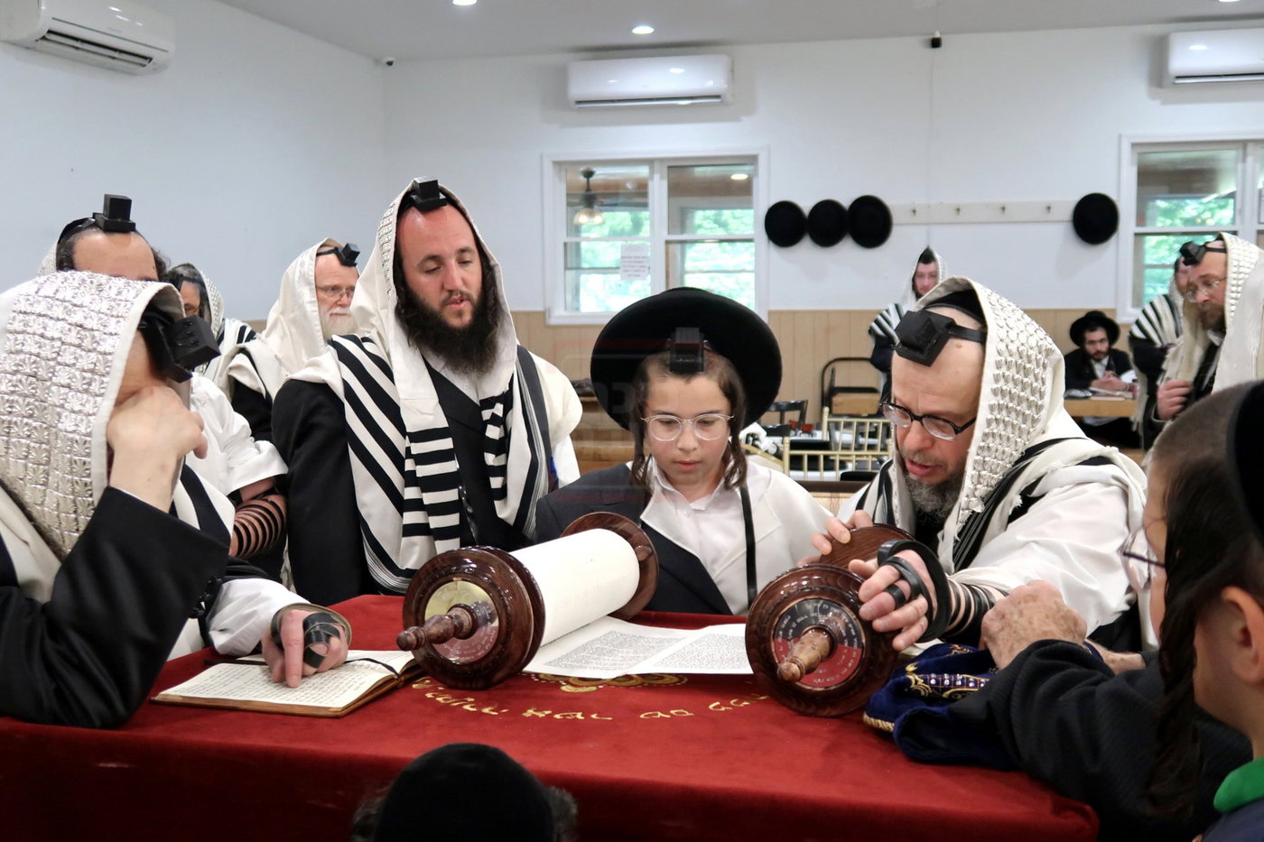 האדמו"ר מסאטמר במנוחה בניו העמפשיר