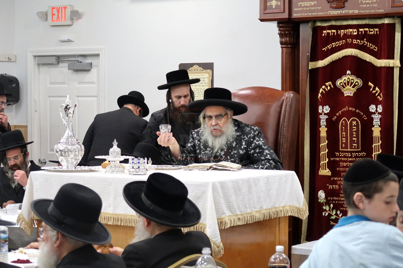 האדמו"ר מסאטמר בהילולת הישמח משה בניו העמפשיר