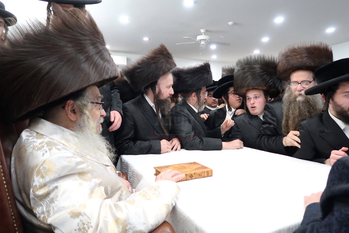 האדמו"ר מסאטמר במוצ"ש בניו העמפשיר