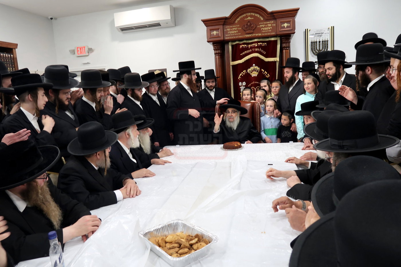 האדמו"ר מסאטמר במנוחה בניו העמפשיר