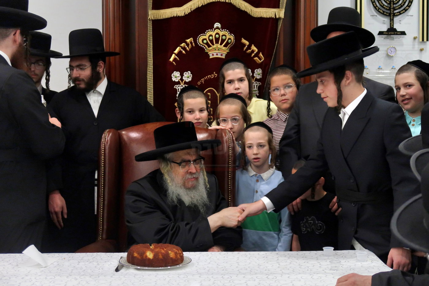 האדמו"ר מסאטמר במנוחה בניו העמפשיר