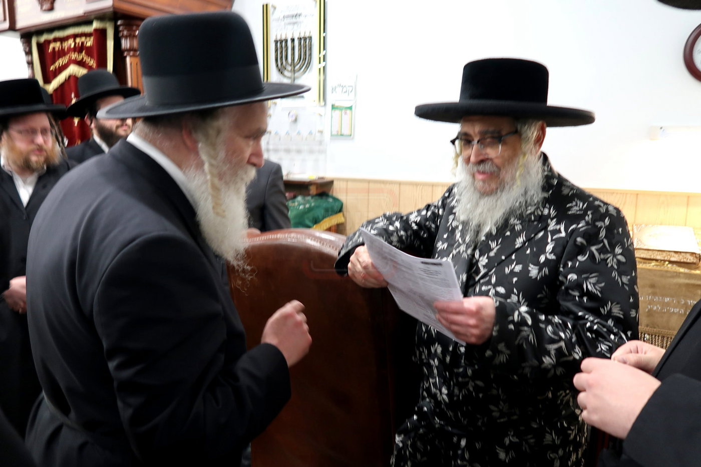 האדמו"ר מסאטמר במנוחה בניו העמפשיר