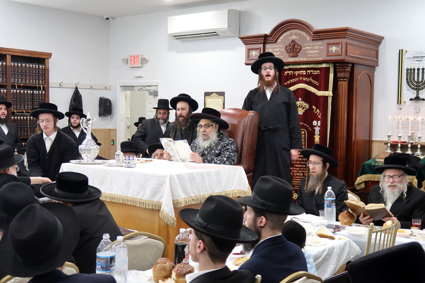 האדמו"ר מסאטמר בהילולת הישמח משה בניו העמפשיר
