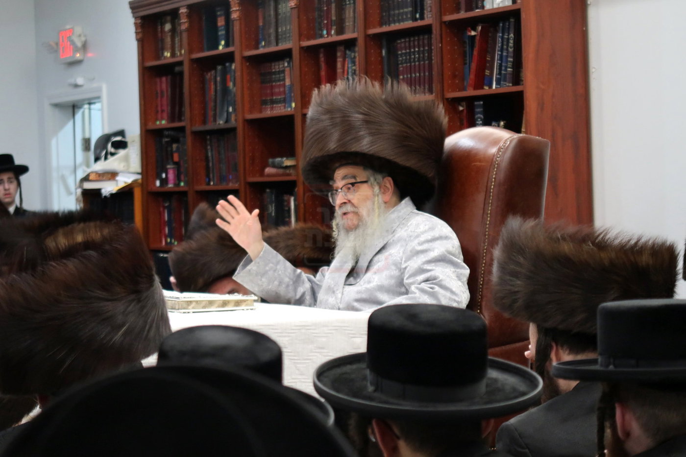האדמו"ר מסאטמר במוצ"ש בניו העמפשיר