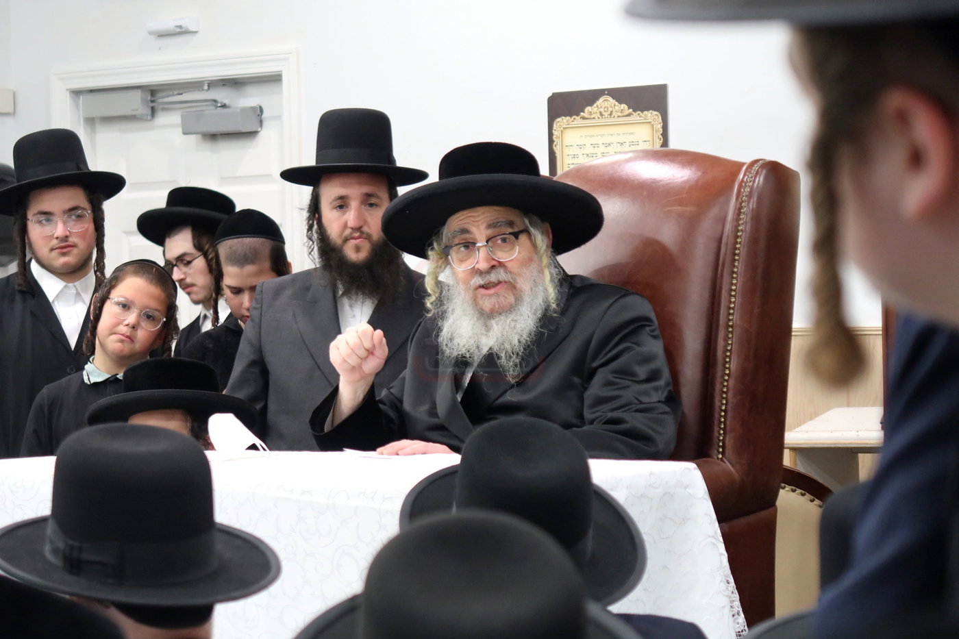 האדמו"ר מסאטמר בהילולת הישמח משה בניו העמפשיר