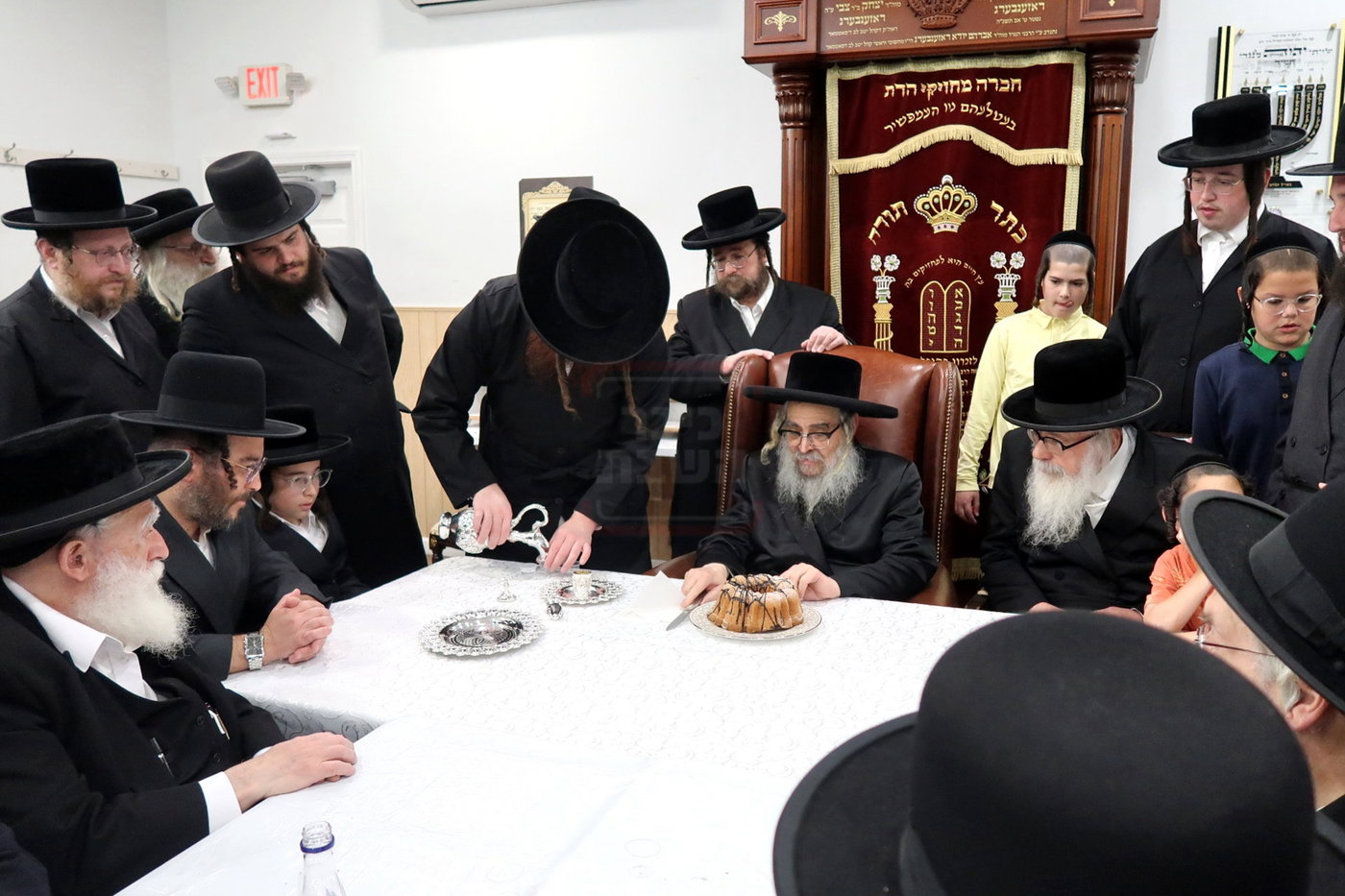האדמו"ר מסאטמר במנוחה בניו העמפשיר