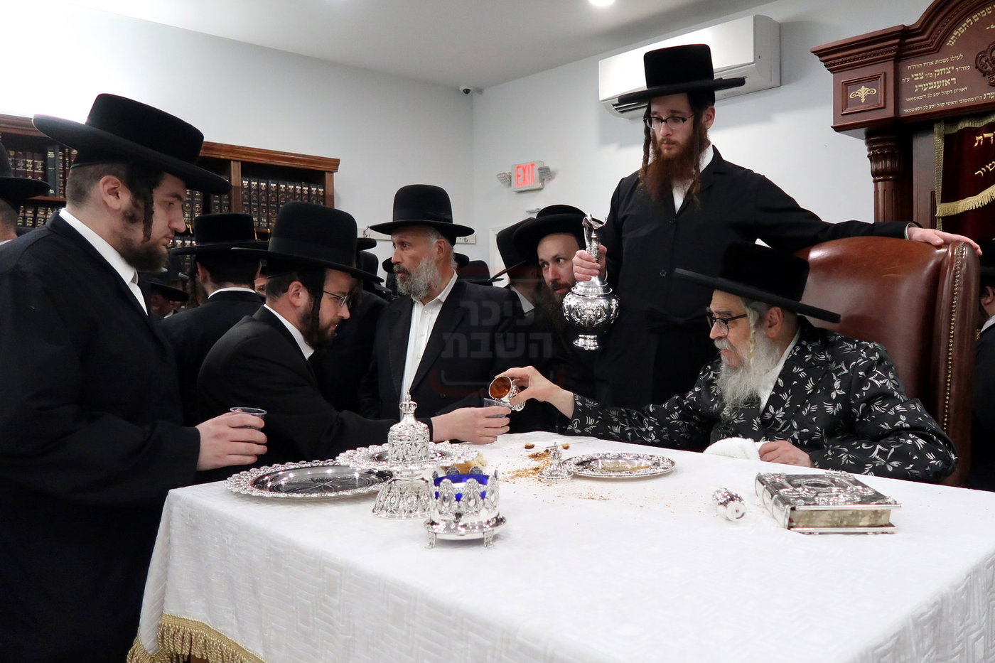 האדמו"ר מסאטמר בהילולת הישמח משה בניו העמפשיר