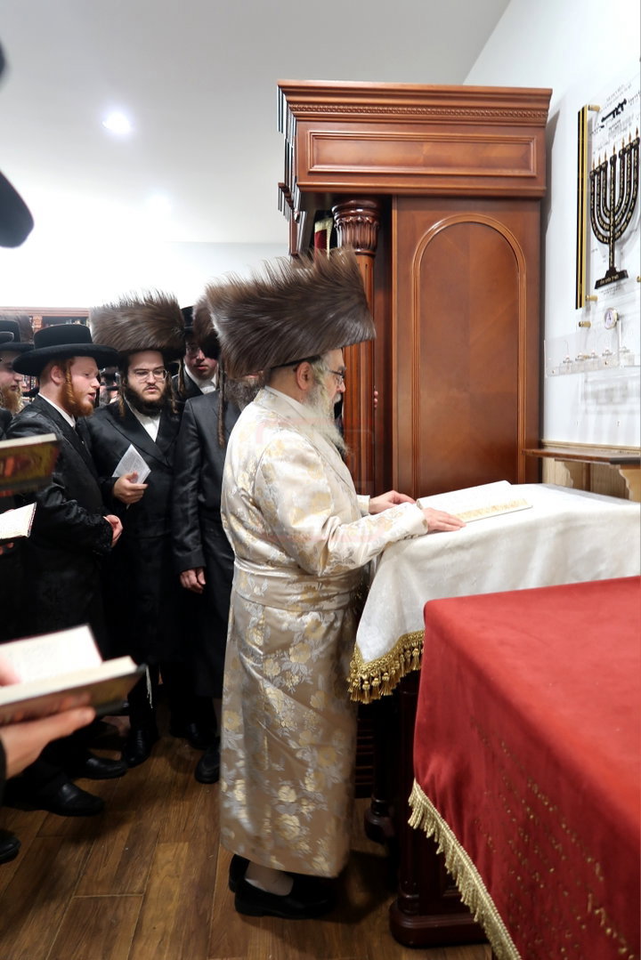 האדמו"ר מסאטמר במוצ"ש בניו העמפשיר