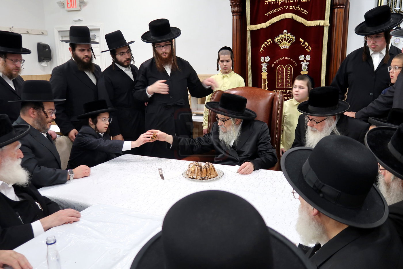 האדמו"ר מסאטמר במנוחה בניו העמפשיר