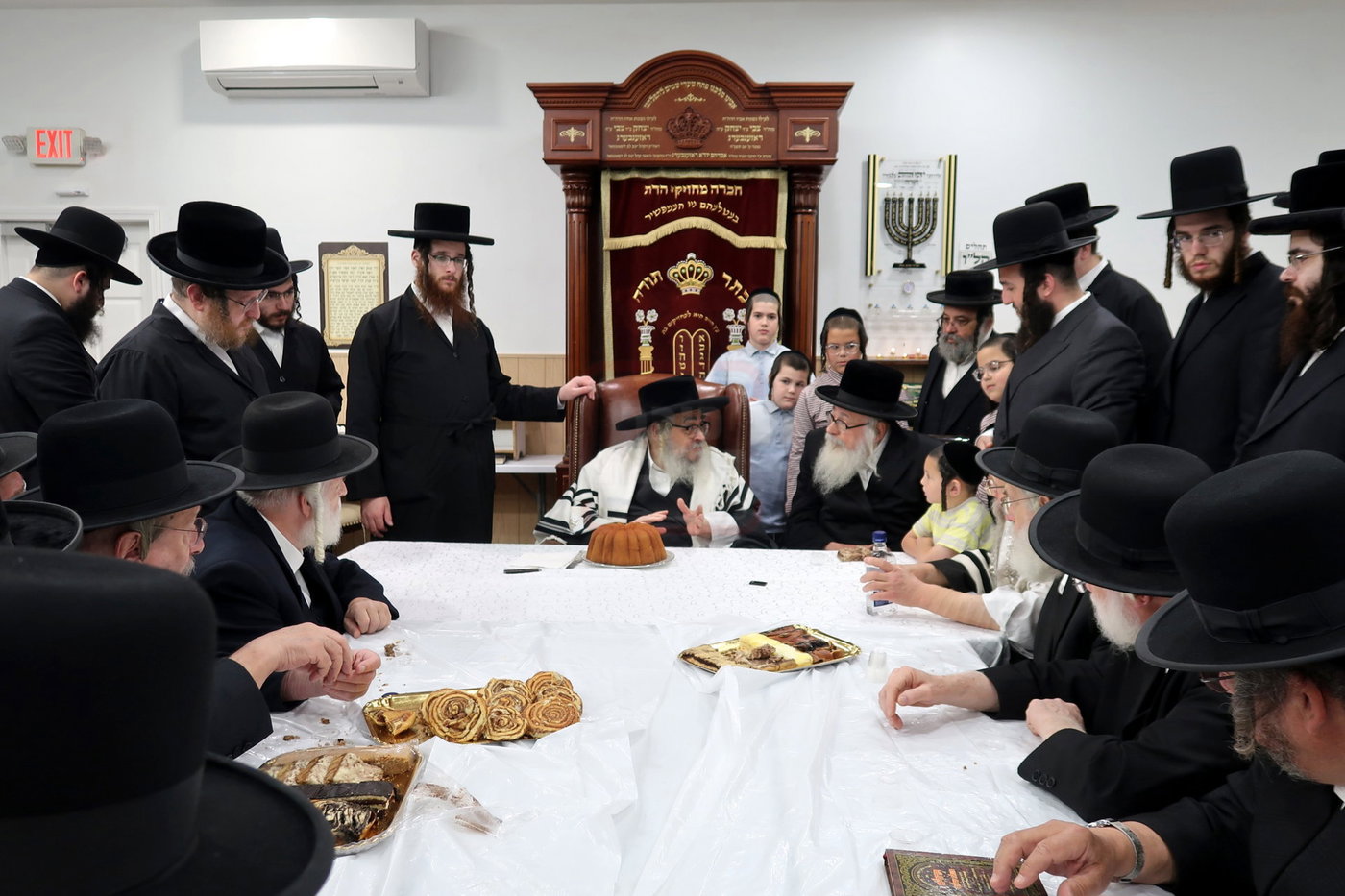 האדמו"ר מסאטמר במנוחה בניו העמפשיר