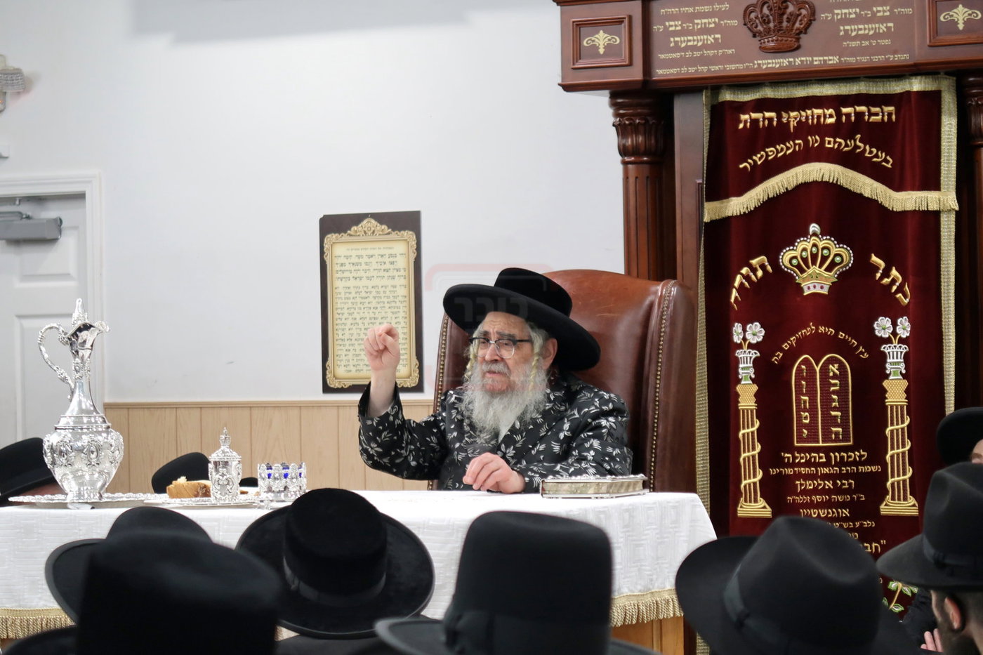 האדמו"ר מסאטמר בהילולת הישמח משה בניו העמפשיר