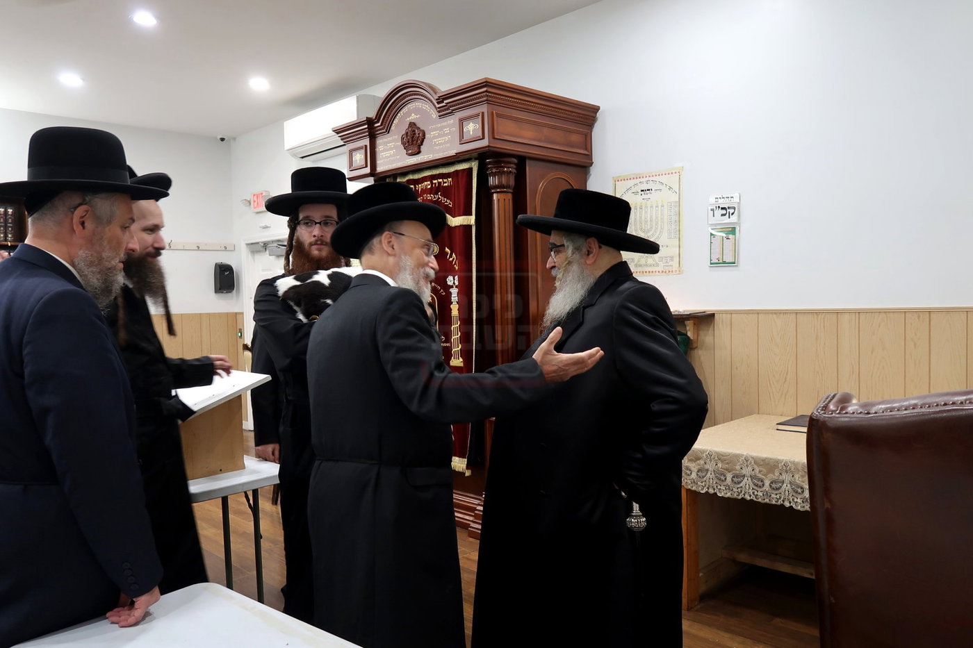 האדמו"ר מסאטמר במנוחה בניו העמפשיר