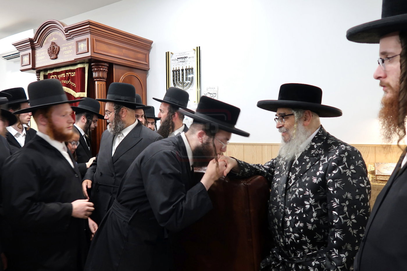 האדמו"ר מסאטמר במנוחה בניו העמפשיר