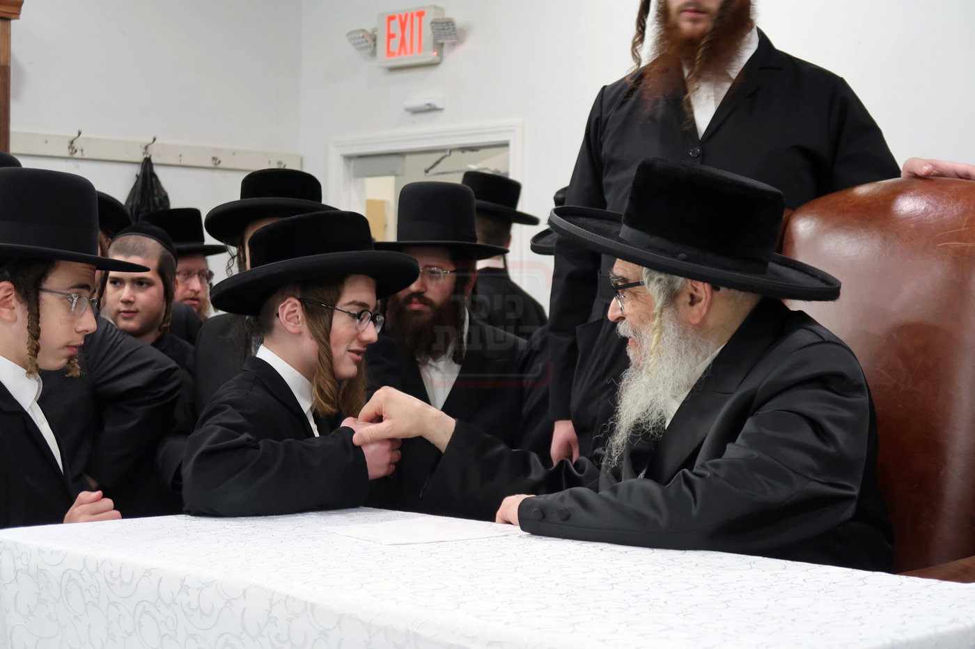 האדמו"ר מסאטמר במנוחה בניו העמפשיר