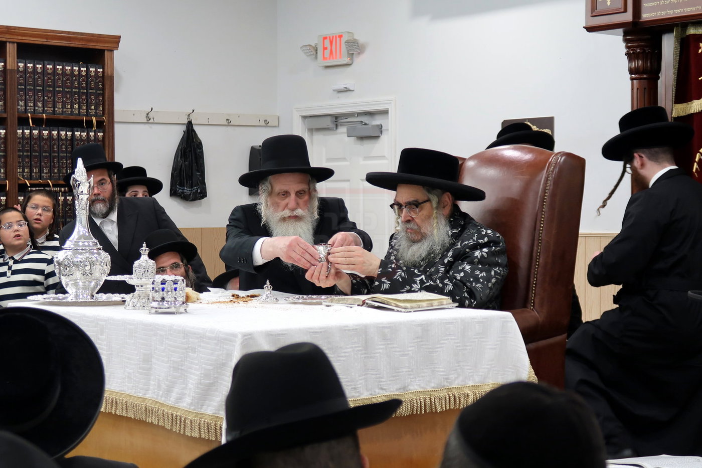האדמו"ר מסאטמר בהילולת הישמח משה בניו העמפשיר