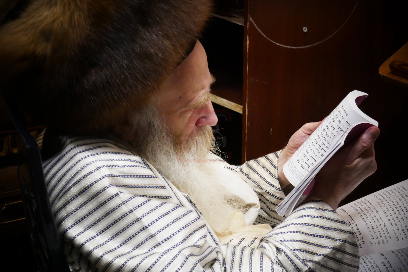ליל תשעה באב אצל האדמו"ר מתורת חכם 