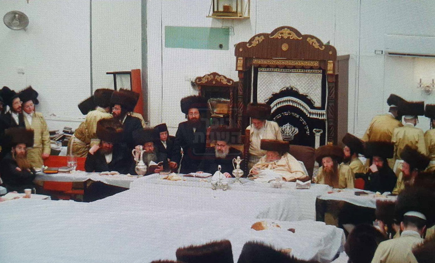 האדמו"רים מתולדות אברהם יצחק וויז'ניץ לונדון במוצ"ש בהר יונה