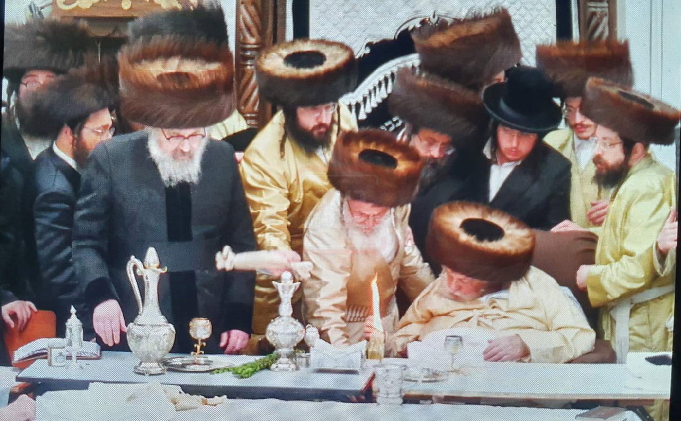 האדמו"רים מתולדות אברהם יצחק וויז'ניץ לונדון במוצ"ש בהר יונה