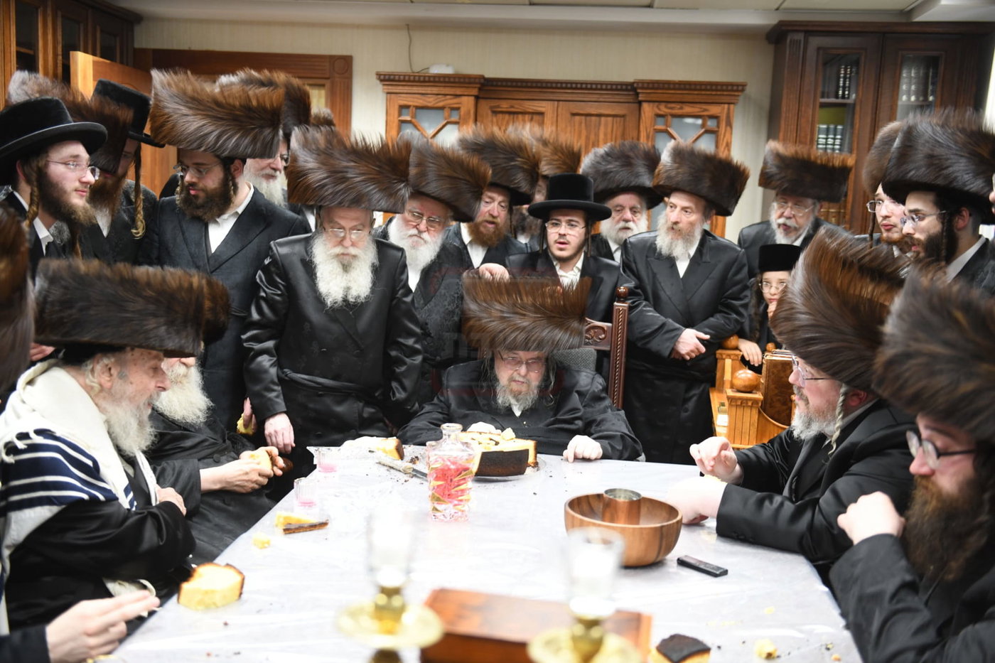 שמחת הברית בחצה"ק בעלזא